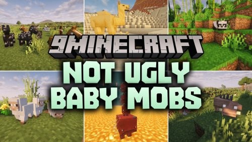 Not Ugly Baby Mobs Resource Pack (26.3, 1.21.1) – Classic Vanilla Proportions