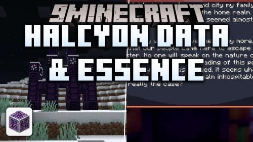 Halcyon Data & Essence Mod (1.21.11, 1.21.1) – Build Magitech Factories Powered