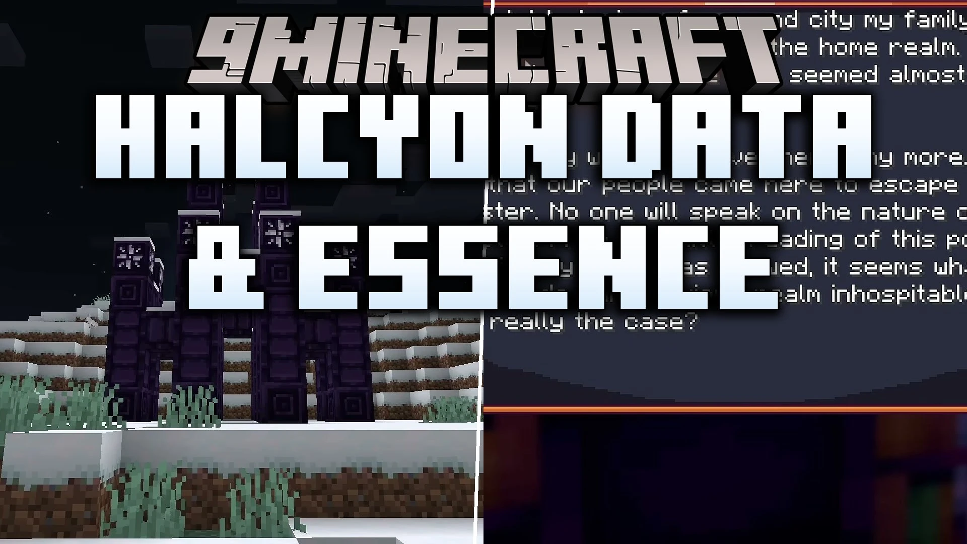 Halcyon Data & Essence Mod (1.21.11, 1.21.1) – Build Magitech Factories Powered