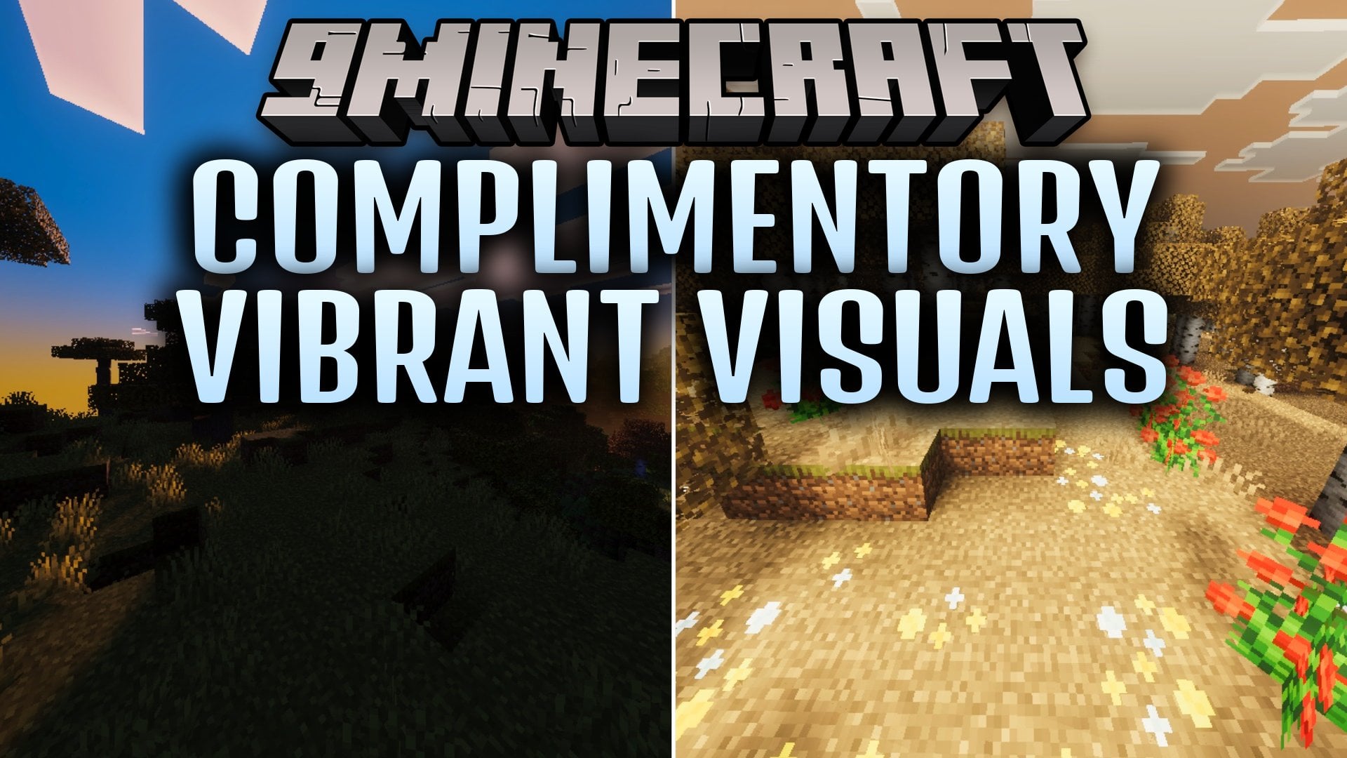 Complimentory Vibrant Visuals Shader (26.x, 1.21) – PBR Textures and Rich