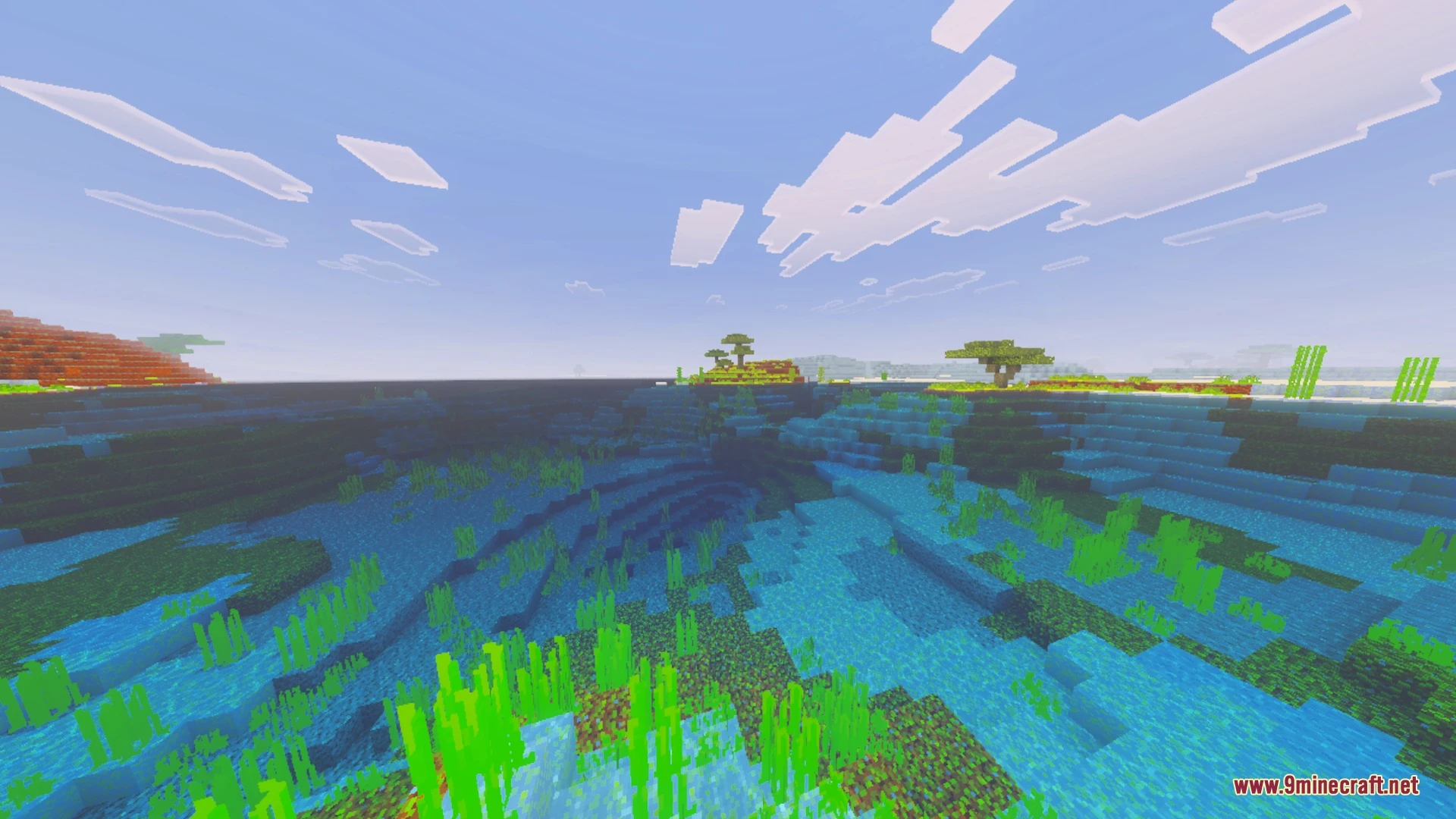 Diamond Vibrant Shader (26.x, 1.21) – Crisp Water and Rich Lighting for Mobile Screenshot 2