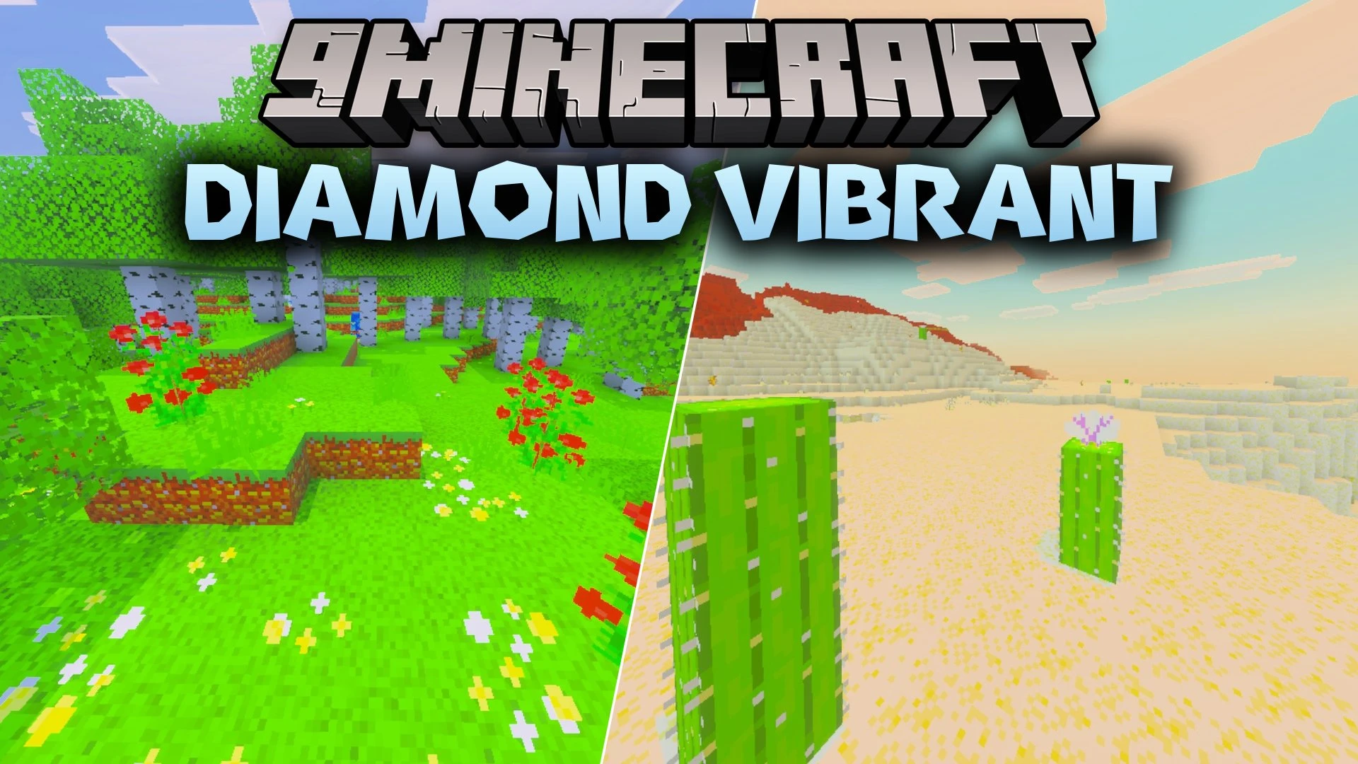 Diamond Vibrant Shader (26.x, 1.21) – Crisp Water and Rich Lighting for Mobile