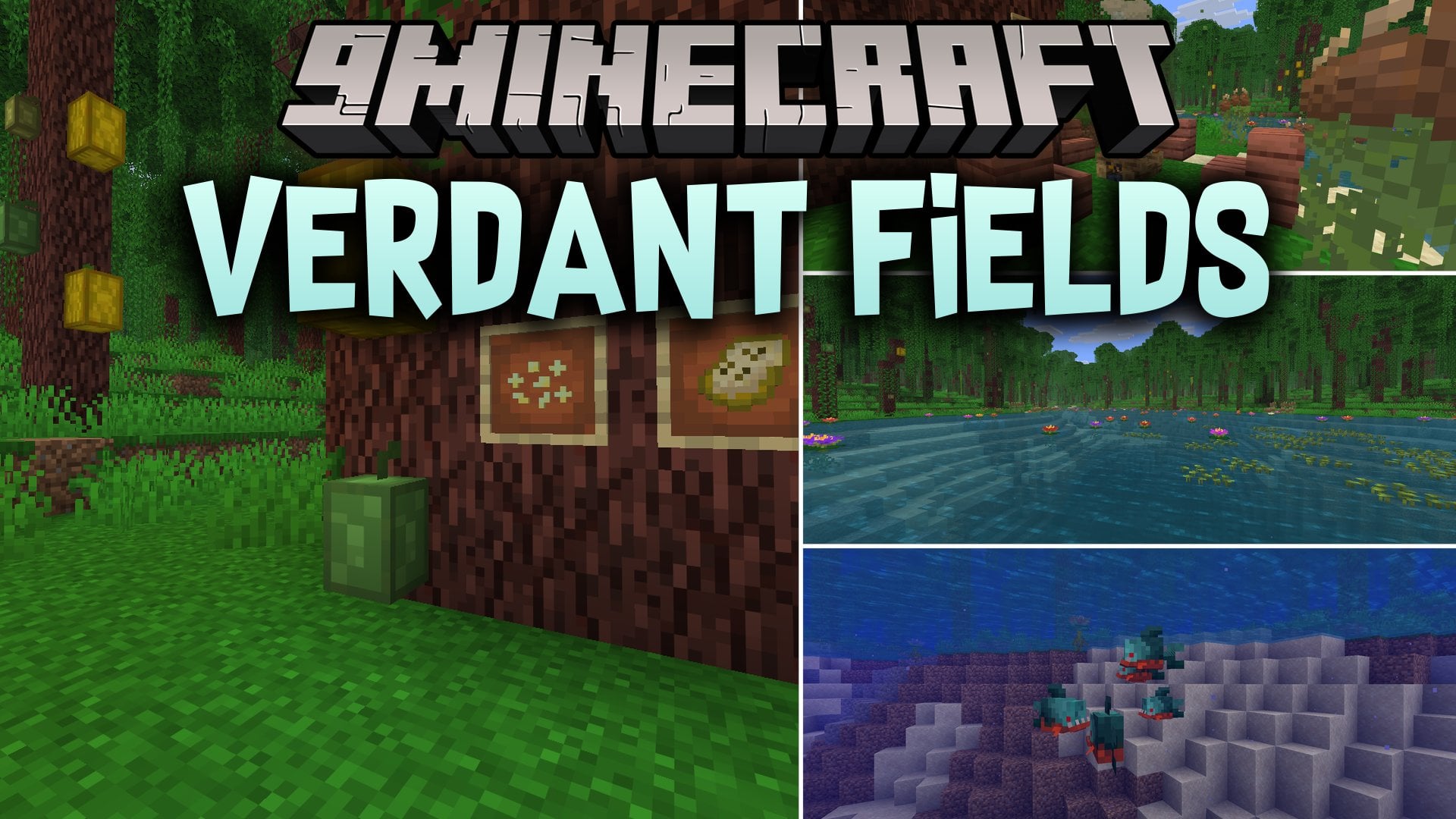 Verdant Fields Mod (26.3, 26.1.2) – Survive Lush Rainforests and Perilous