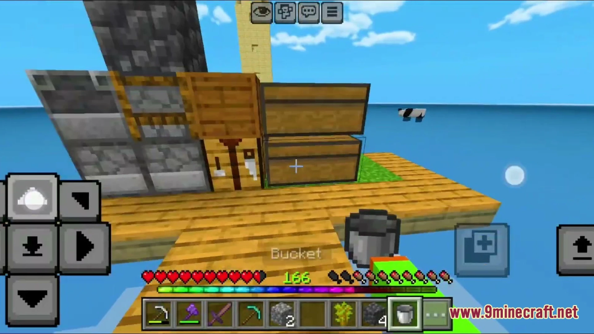 LuckyRaft Map (26.3, 1.20.1) – Survive Ocean Chaos with Lucky Blocks — screenshot 1