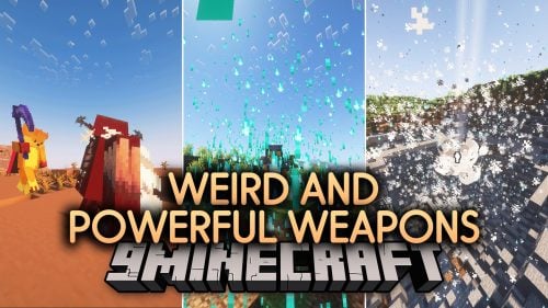 Weird and Powerful Weapons Data Pack (26.3, 1.21.11) – Wield Bizarre Gear