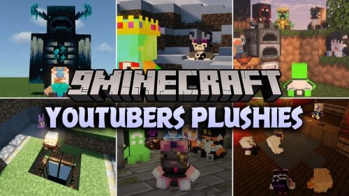 Youtubers Plushies Resource Pack (26.3, 1.21.11) – Collectible Creator Dolls