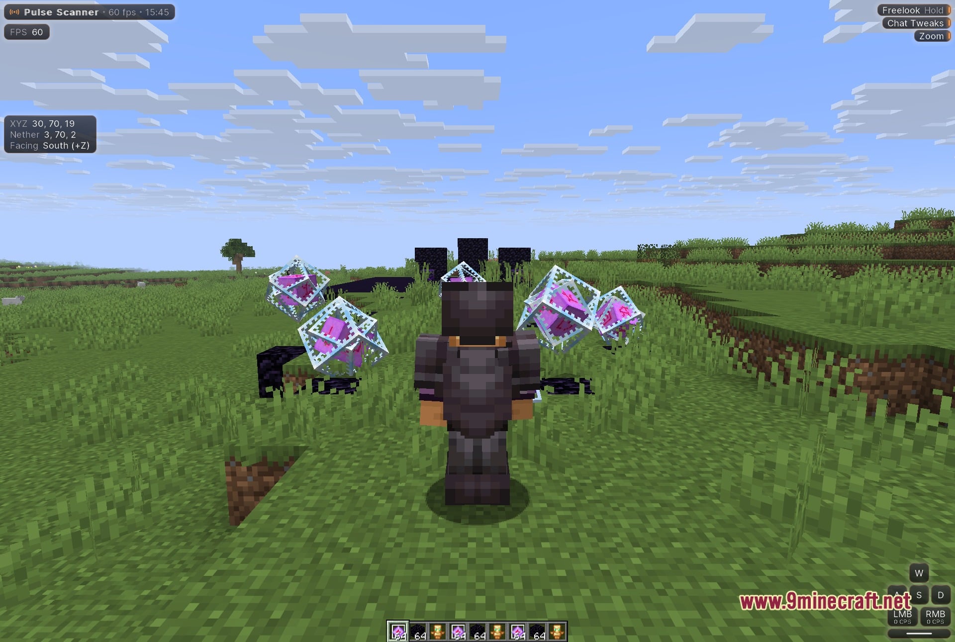 Pulse Scanner Mod (1.21.11) – Hunt Hidden Bases Across Anarchy Servers — screenshot 3