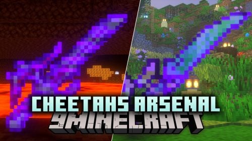 Cheetahs Arsenal Resource Pack (26.3, 1.20.1) – Unique Fantasy Blades