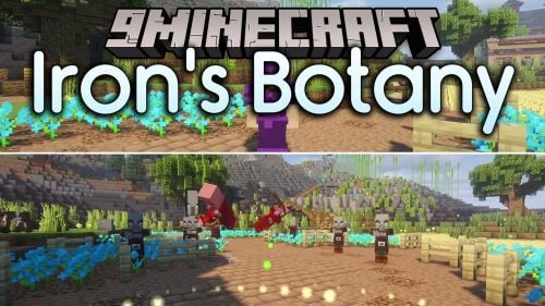 Iron’s Botany Mod (1.20.1) – Fight As a Battlemage Using Living Flower Magic