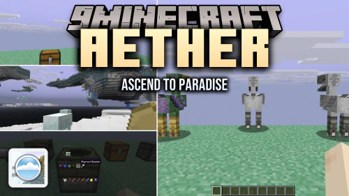 Aether 9minecraft Mod (26.3, 26.2) – Survive in a Realm of Floating Islands
