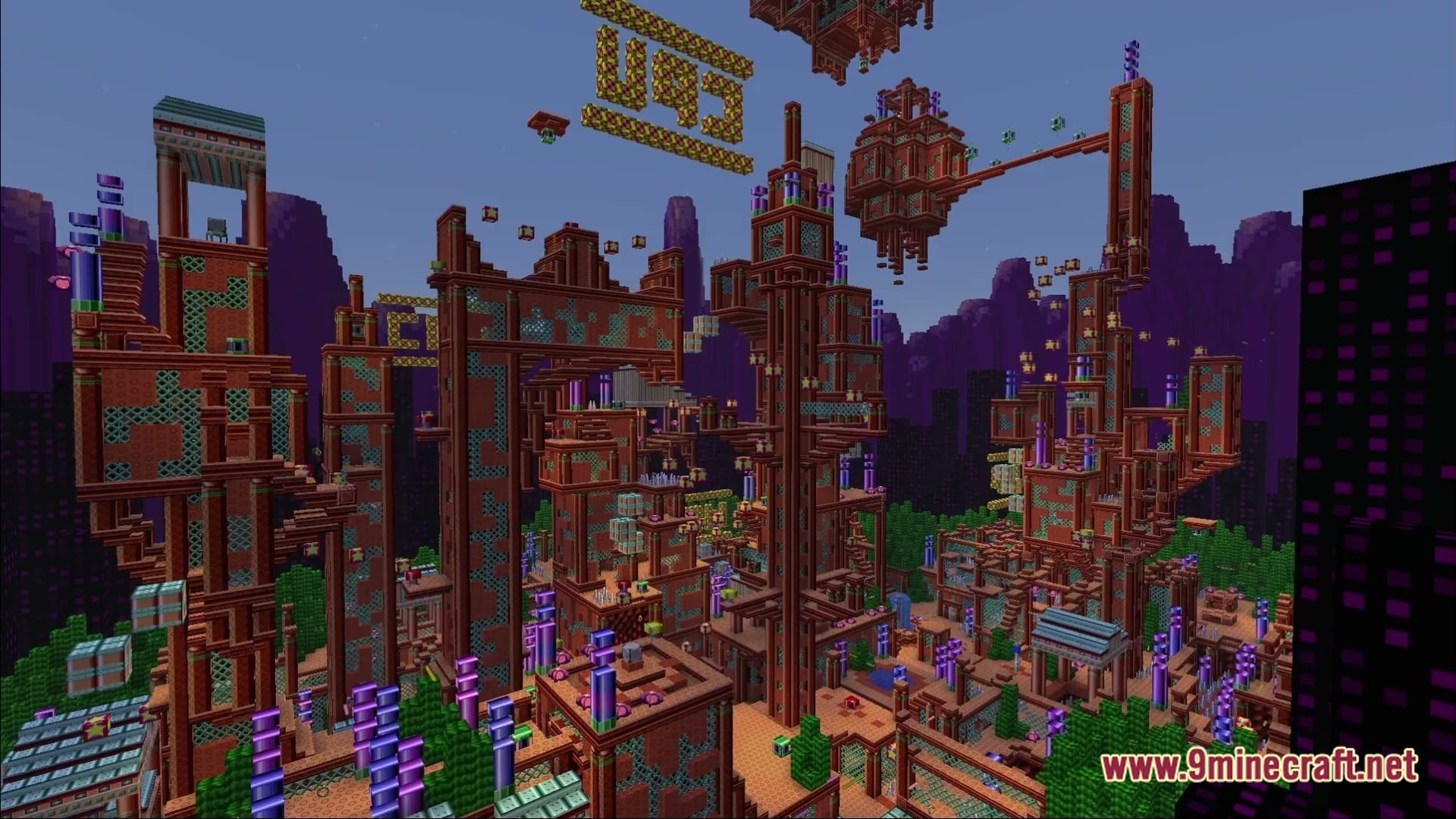 Sonicraft Next Level Map (26.3, 1.20.1) – Dash Across Five Sonic Zones — screenshot 2