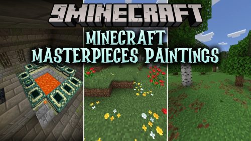 Minecraft Masterpieces Paintings Shader (26.x) – Famous Fine Art on Bedrock