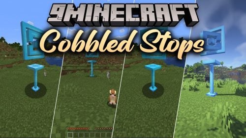 Cobbled Stops Data Pack (1.21.11, 1.21.1) – Spin PokéStops to Collect Valuable