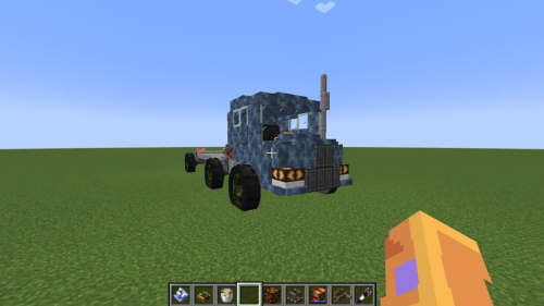 Gas Powered Semitruck Schematic Thumbnail