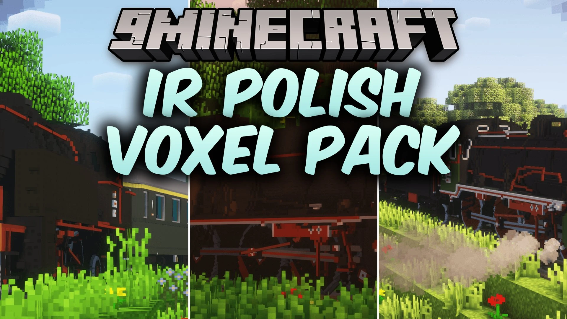 IR Polish Voxel Pack Resource Pack (1.21.1, 1.20.1) – Eastern Bloc Rails