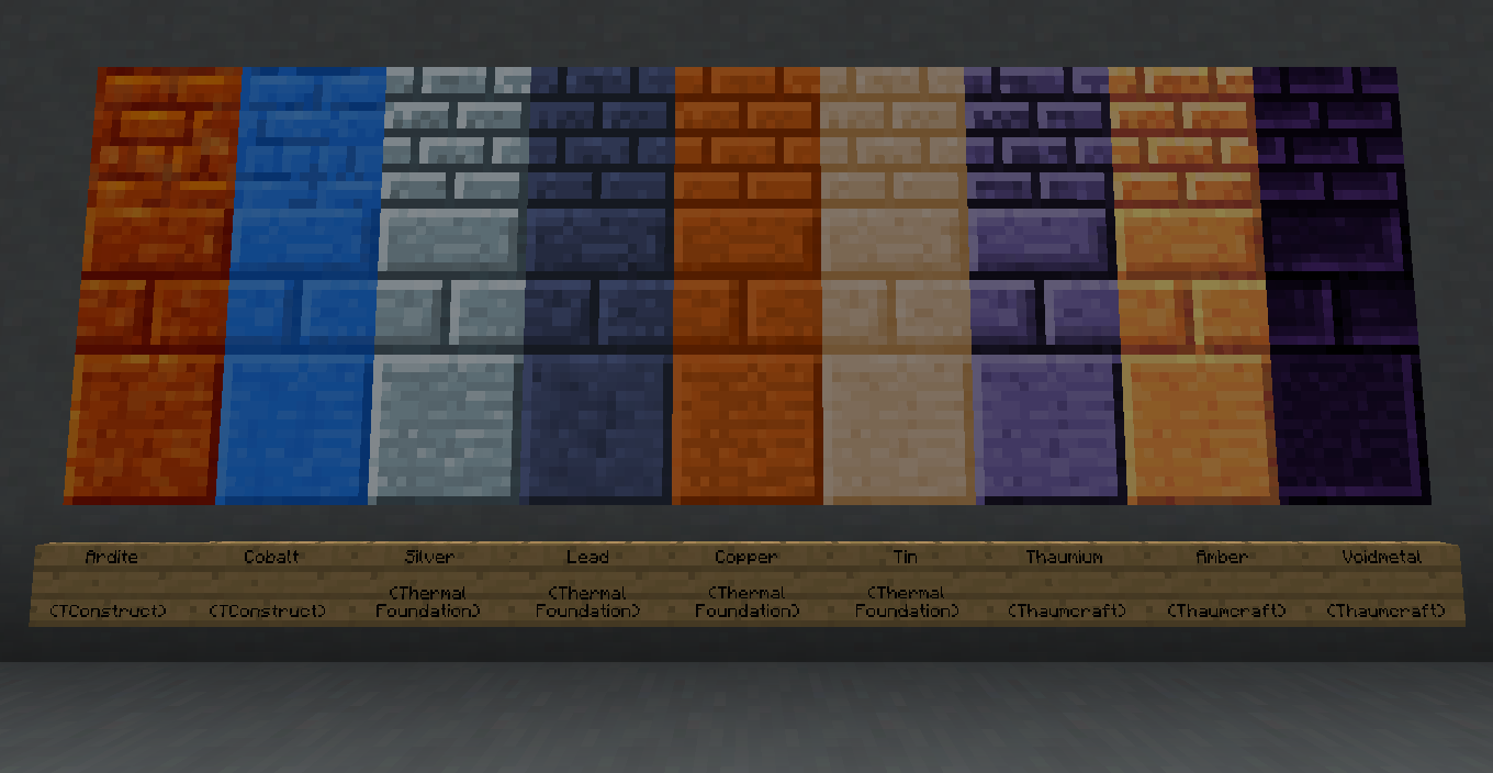 Colored Bricks Mod